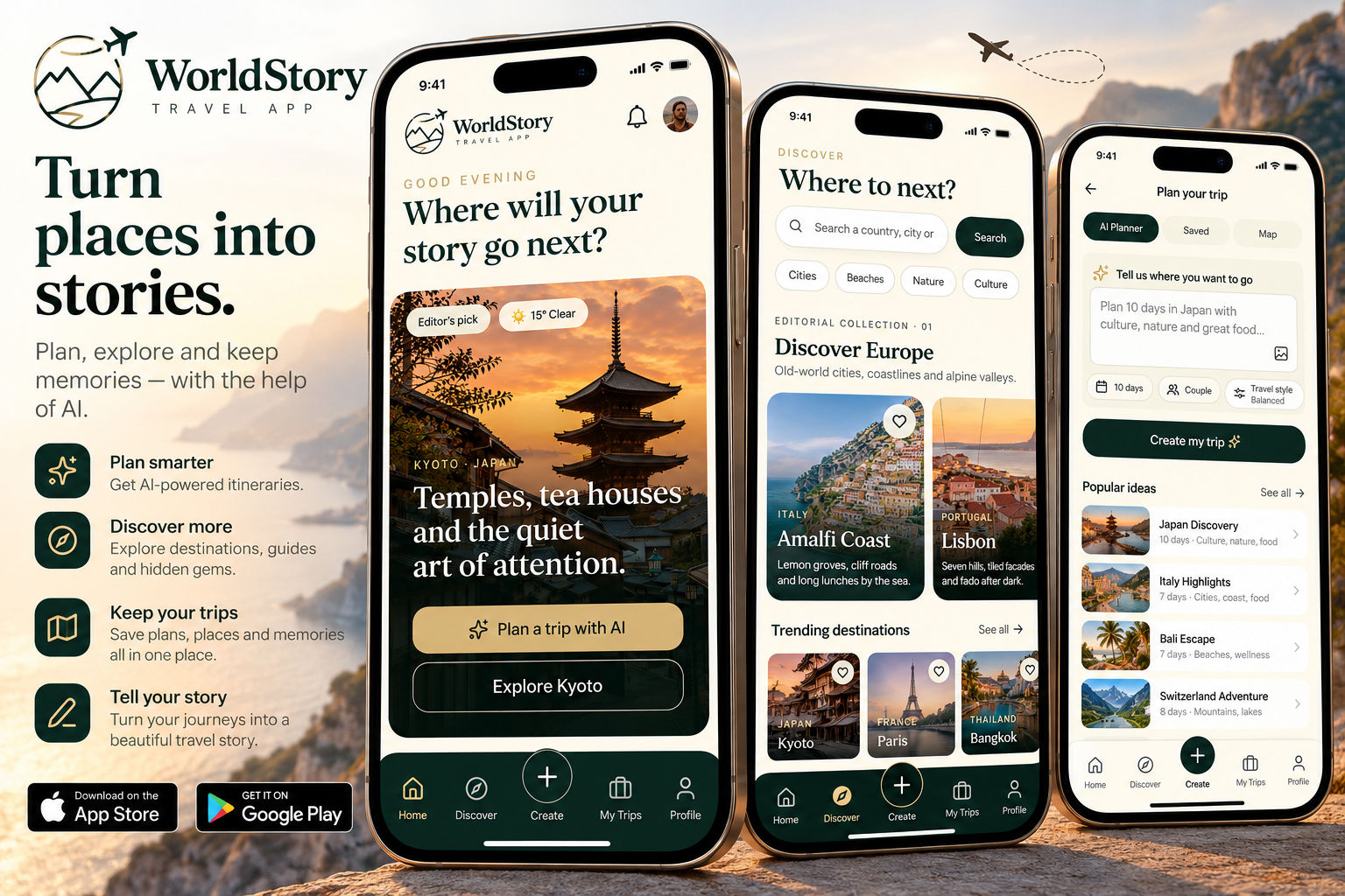 WorldStory — concept visual, not a product screenshot